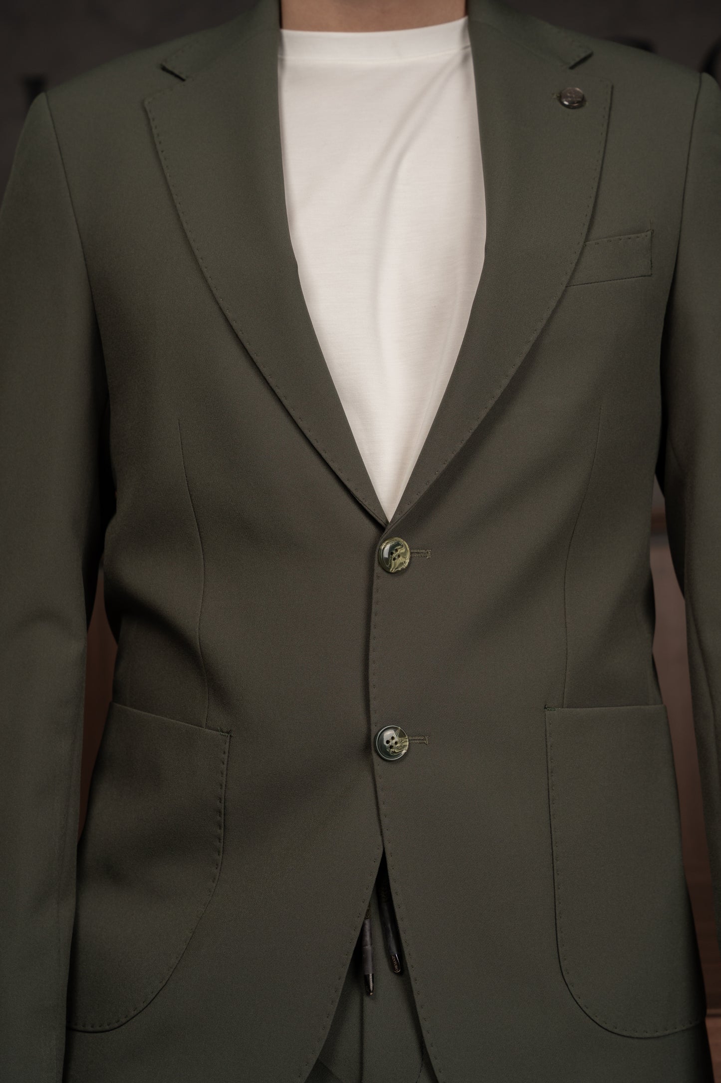OLIVE TRAVEL SUIT