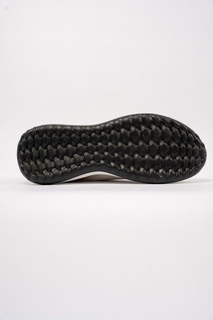 BEIGE CASUAL ELASTIC SNEAKER