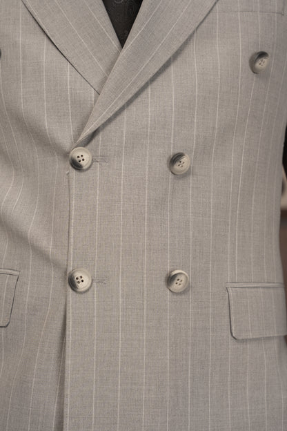 GREY LINED DOBETTI SUIT