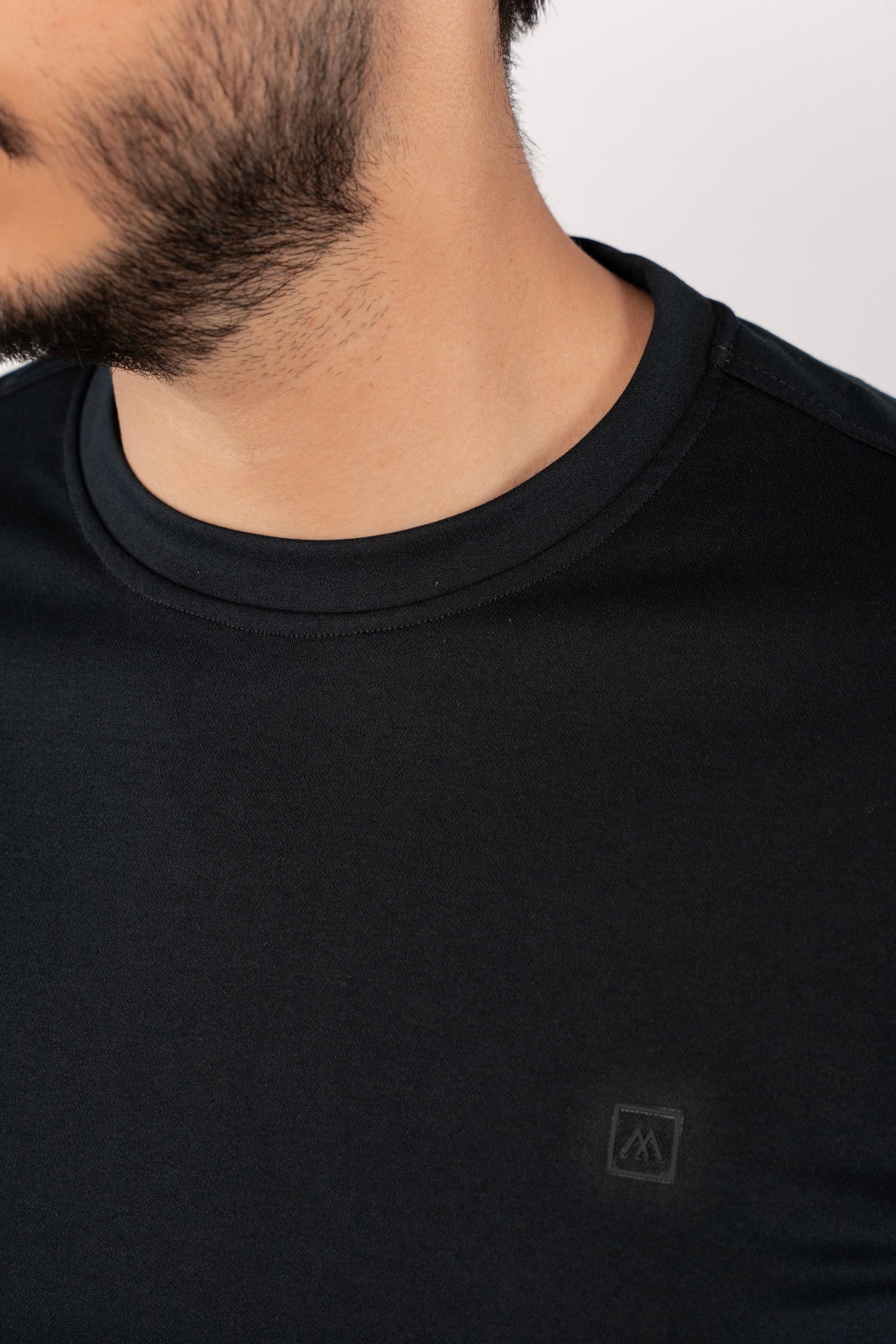 NAVY MERCERIZED TSHIRT