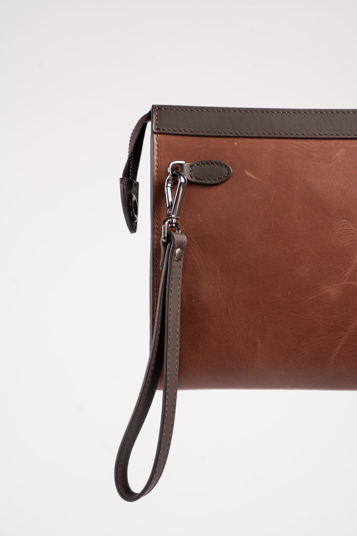 HAVANA CAPE LEVANT LEATHER CLUTCH BAG