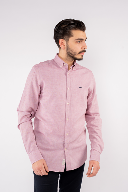 PINK TAFFY PIQUET SHIRT