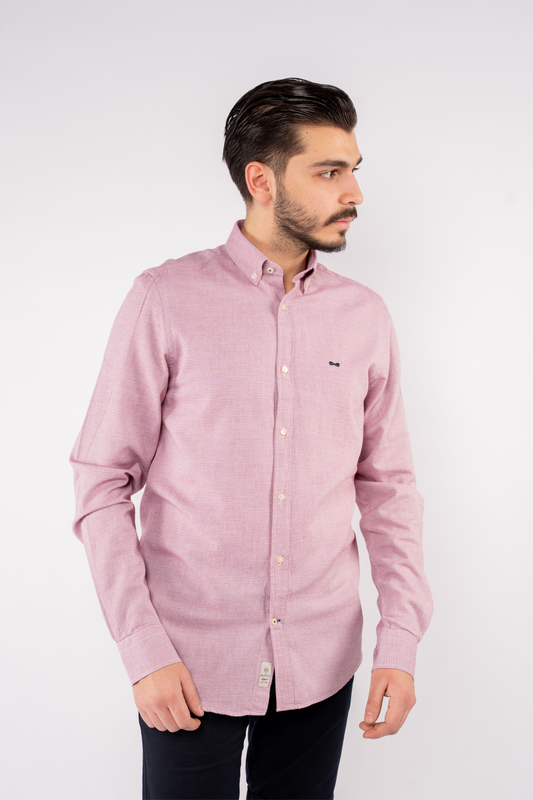 PINK TAFFY PIQUET SHIRT