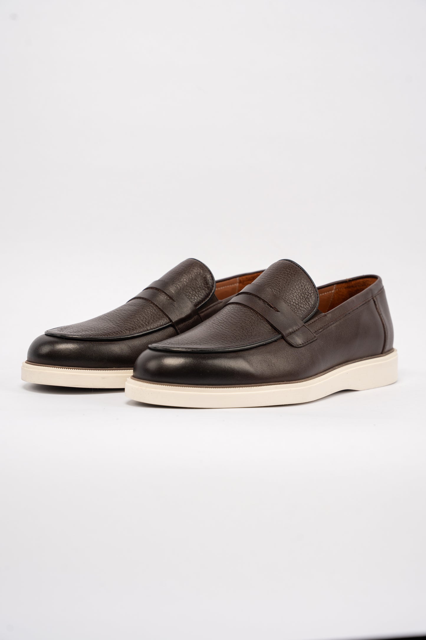 BROWN CASUAL PENNY LOAFER