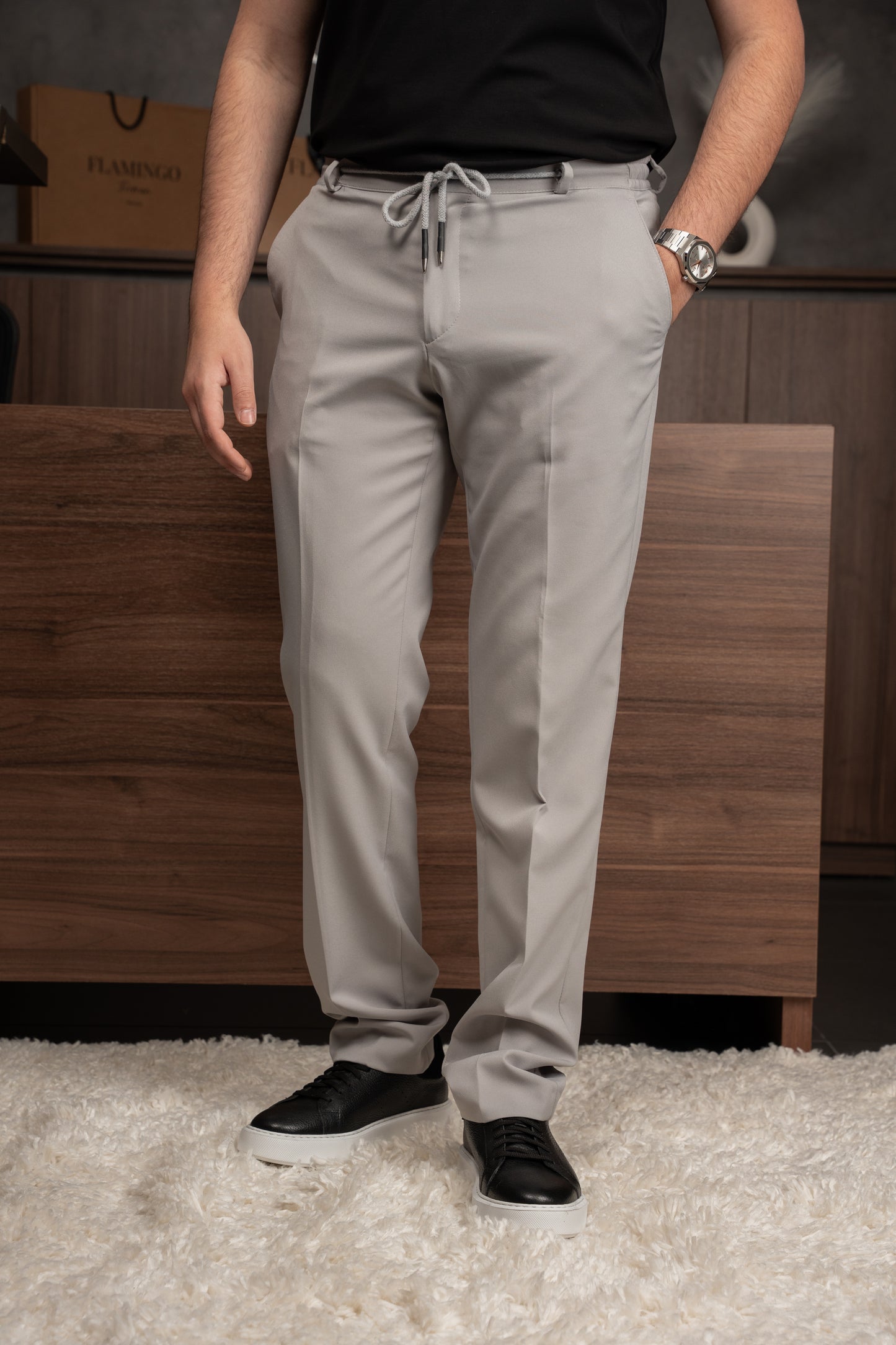 GREY TRAVEL SUIT