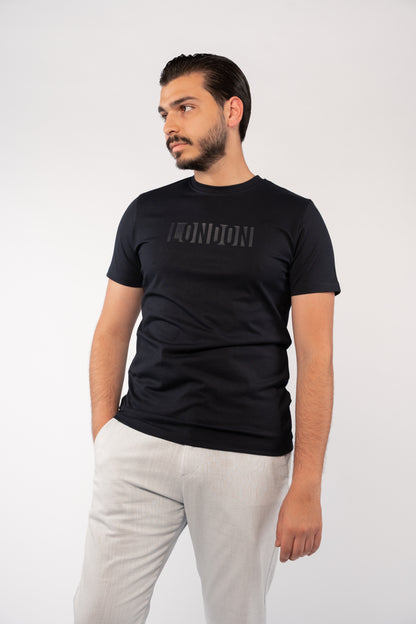 NAVY LONDON TSHIRT