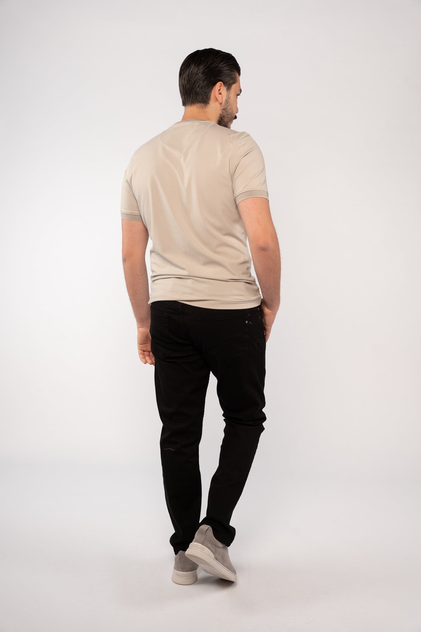 SAND BEIGE RELAXED TSHIRT