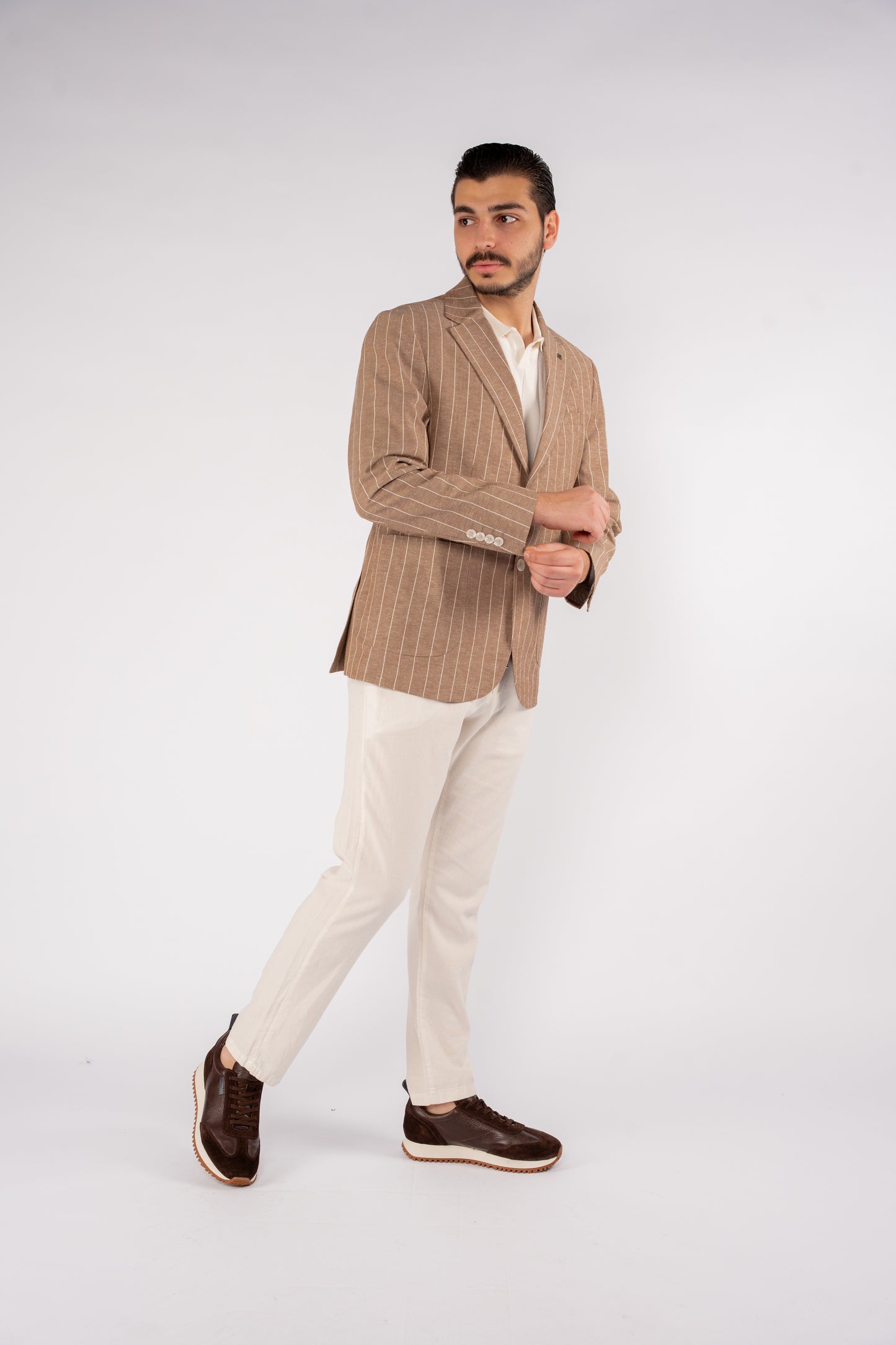 MOCHA LINED BLAZER