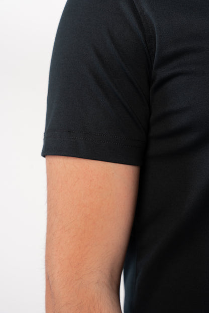 NAVY MERCERIZED TSHIRT