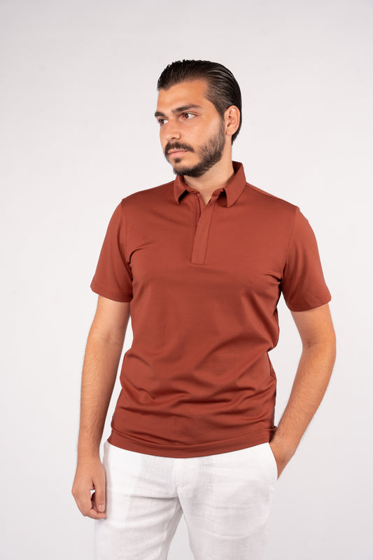 BRICK EVERYDAY RAYON POLO