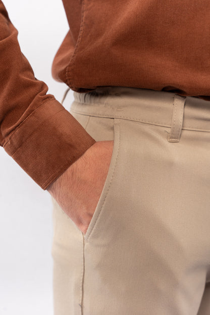 BEIGE CASUAL JOGER