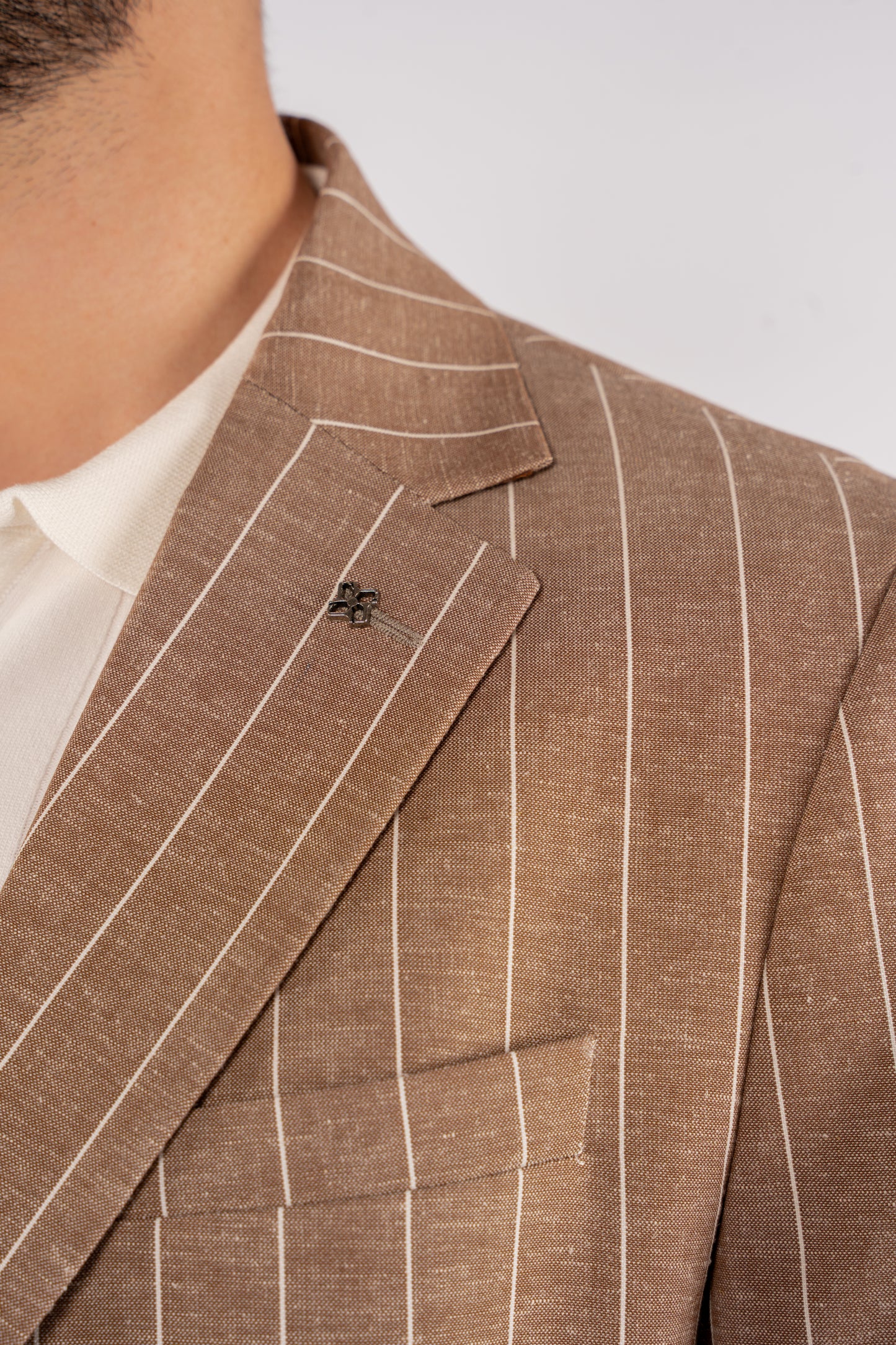 MOCHA LINED BLAZER