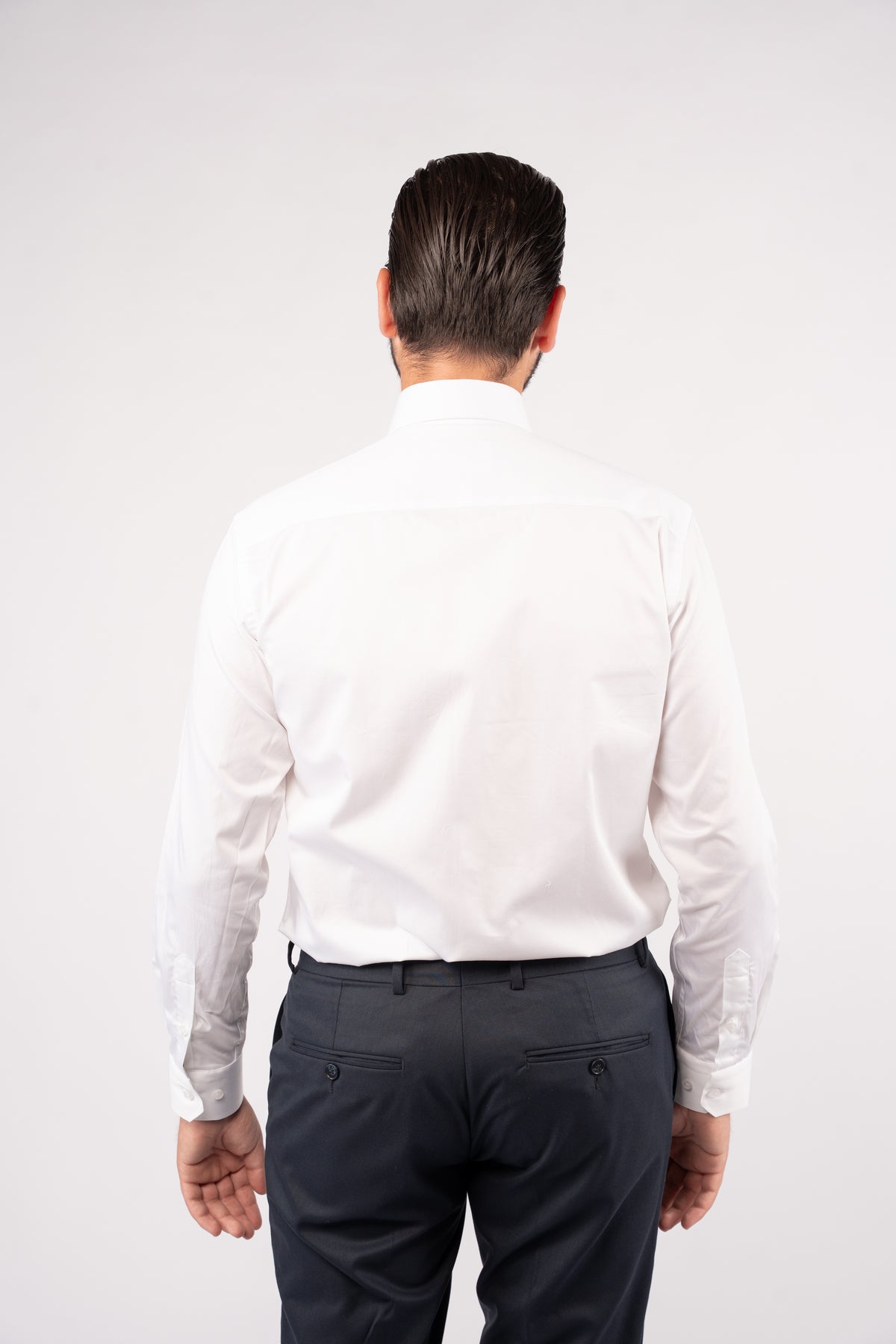 WHITE CLASSIC SHIRT 100% COTTON