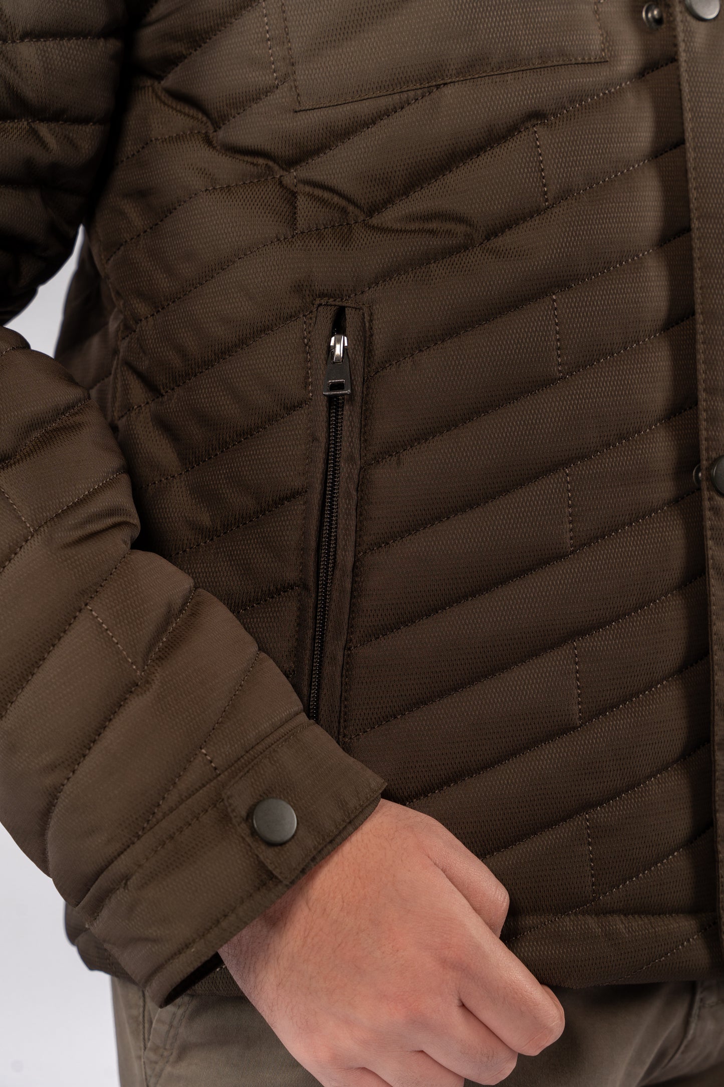 OLIVE PARKA JACKET