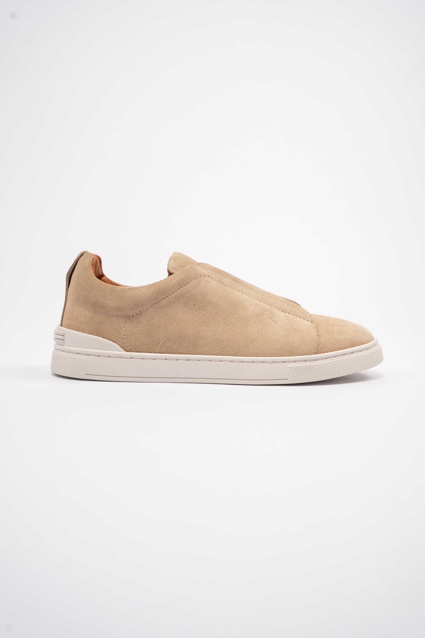 BEIGE TRIPLE X ELASTIC SNEAKER