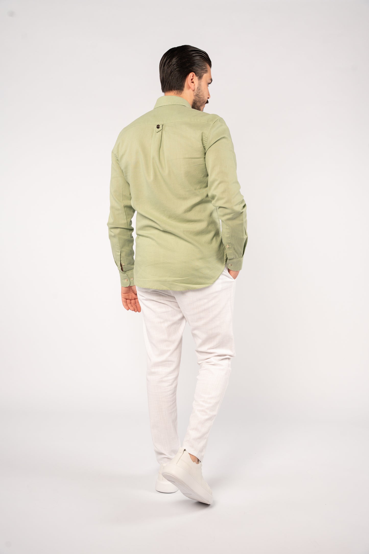 MINT LINEN SHIRT