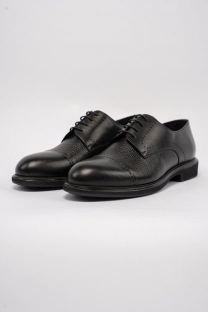 BLACK PREMIUM DERBY SHOE