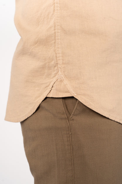 BEIGE LINEN SHIRT