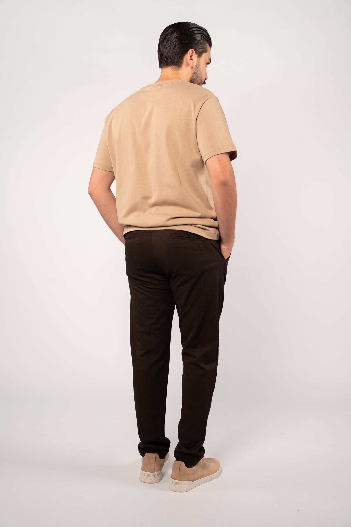 BEIGE TENNIS THICK TSHIRT