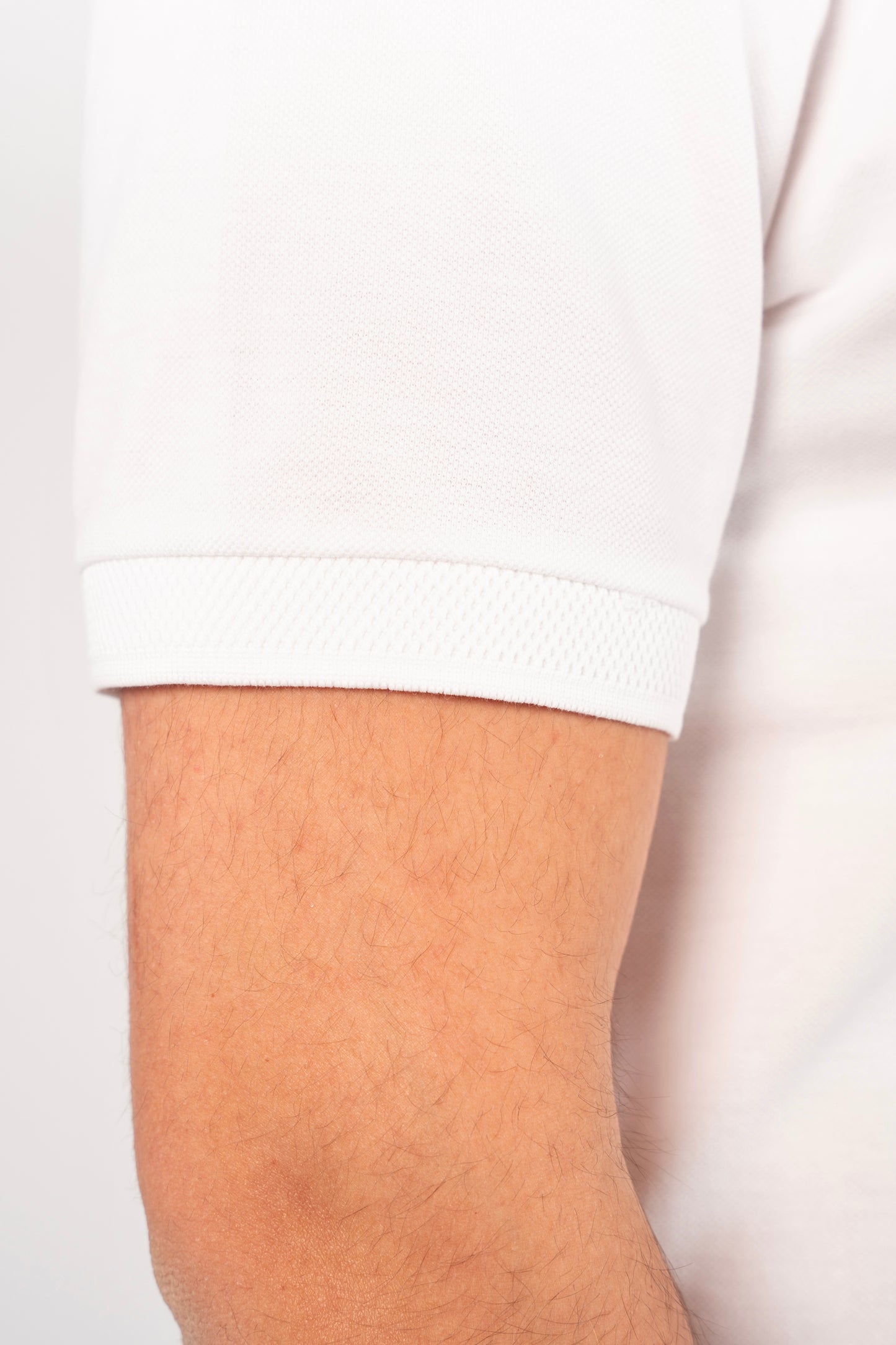 WHITE CASUAL BUTTON POLO