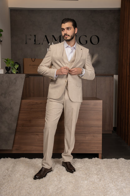 BEIGE TIMELESS SUIT