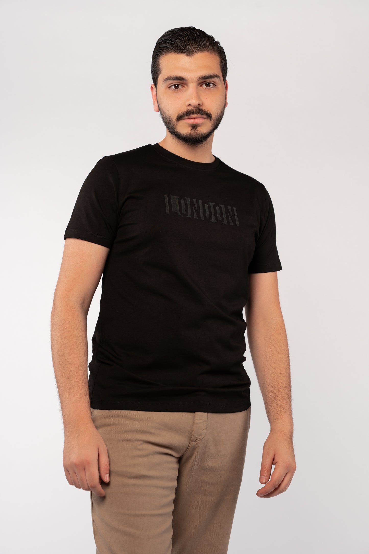 BLACK LONDON TSHIRT
