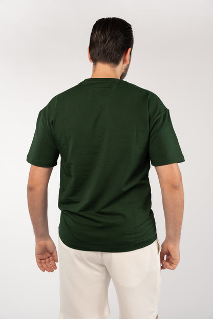 GREEN MINIMAL EAGLE TSHIRT
