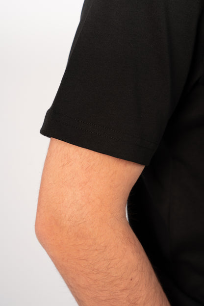 BLACK DISCOVER THICK RELAXED TSHIRT