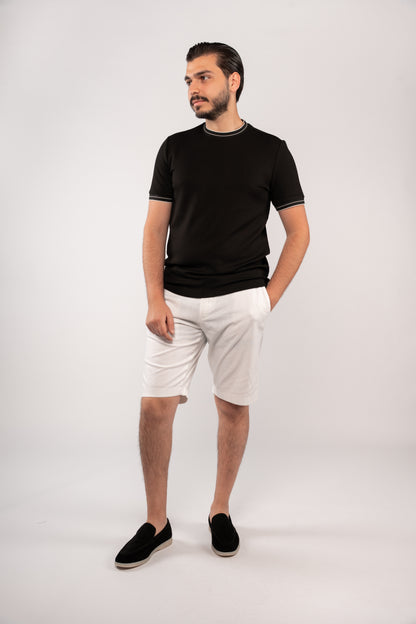BLACK MODERN TSHIRT