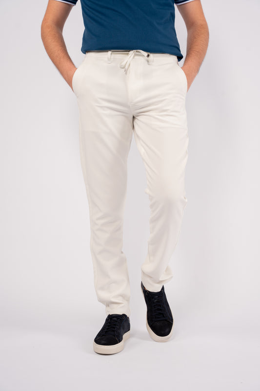 WHITE CASUAL JOGER