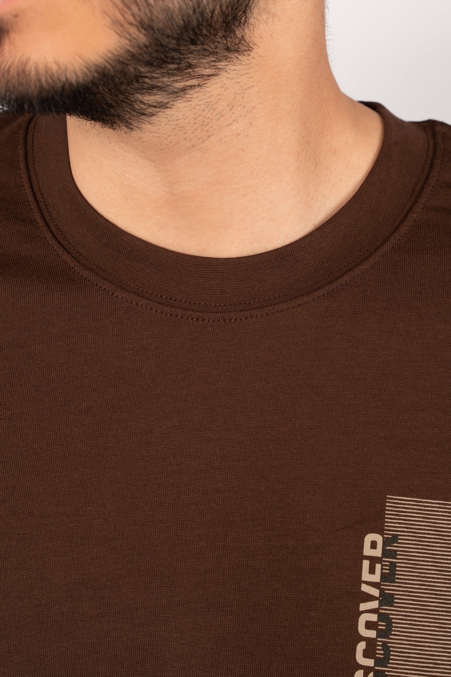 MOCHA DISCOVER THICK RELAXED TSHIRT