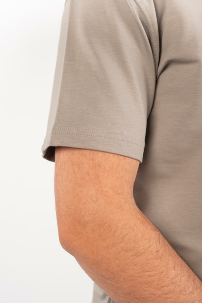GREY THICK TSHIRT