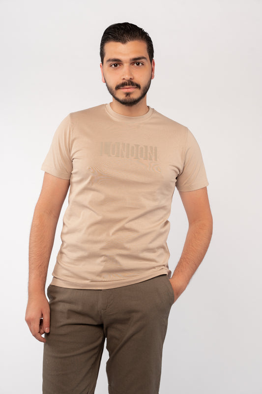 BEIGE LONDON TSHIRT