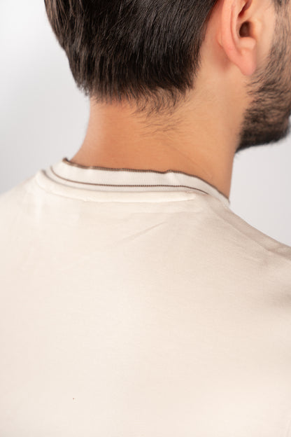 WHITE MODERN TSHIRT