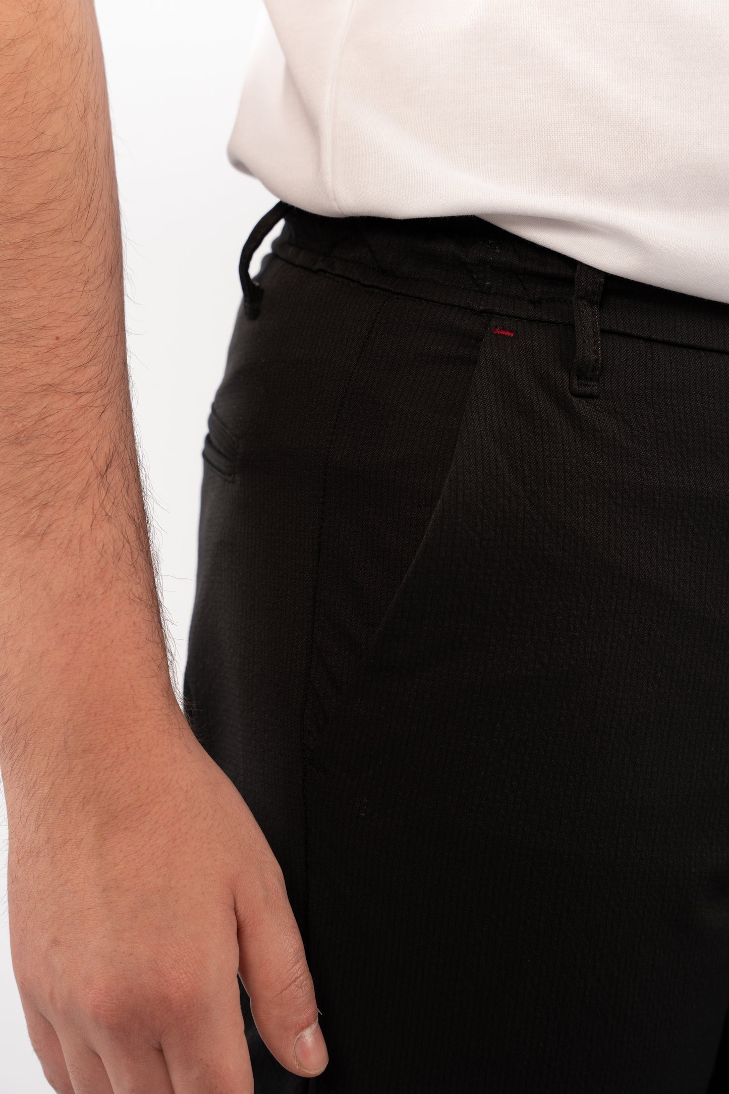 BLACK CASUAL TROUSERS