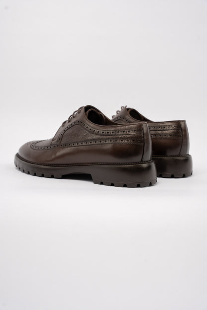 BROWN BROGUE SHOE
