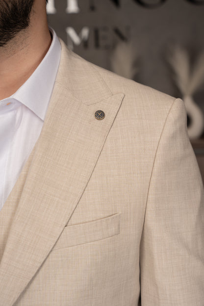 BEIGE TIMELESS SUIT