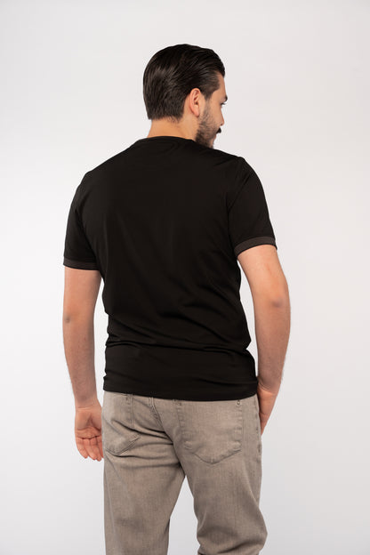 BLACK RELAXED TSHIRT
