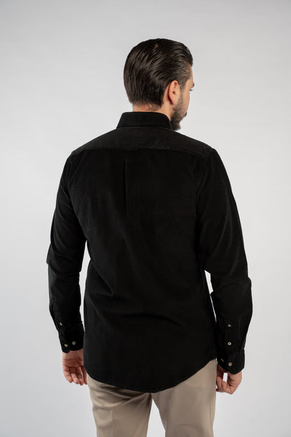 BLACK VELVET SHIRT