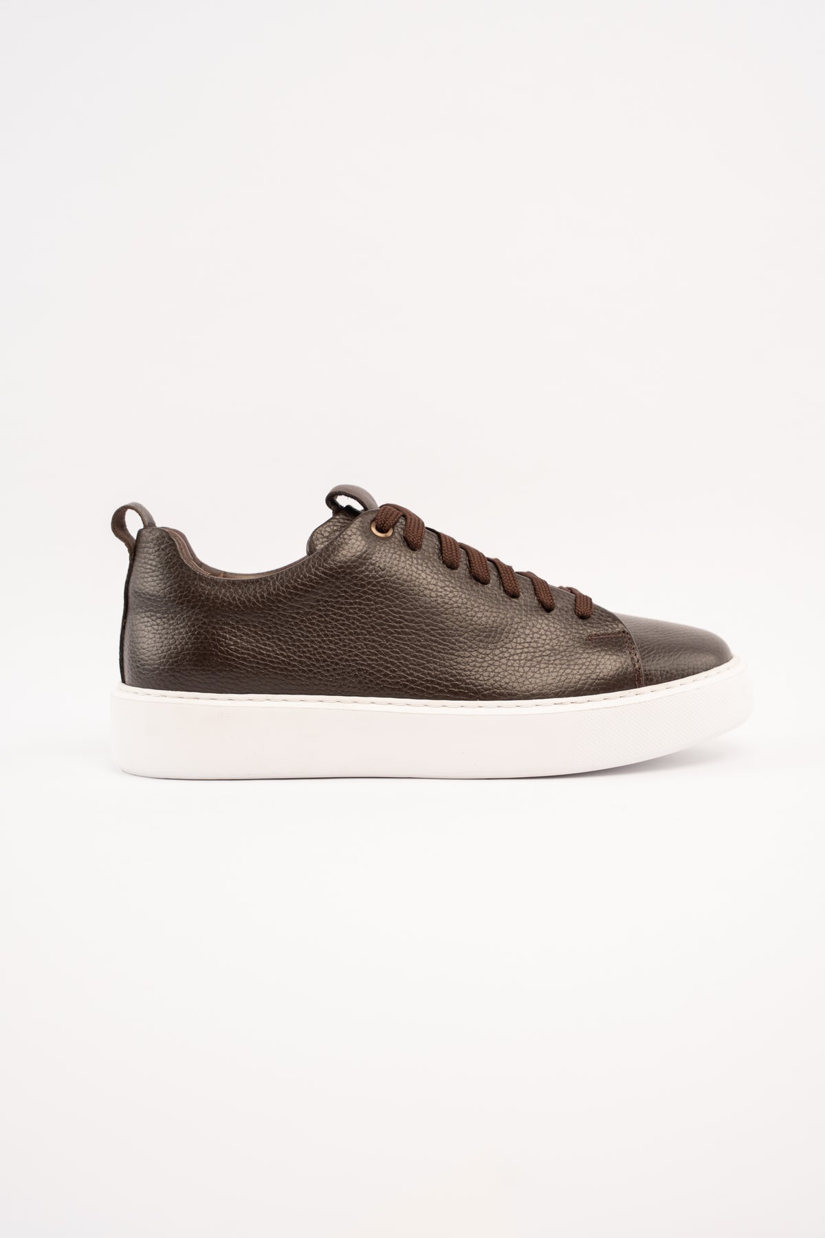 BROWN REFINED SNEAKER