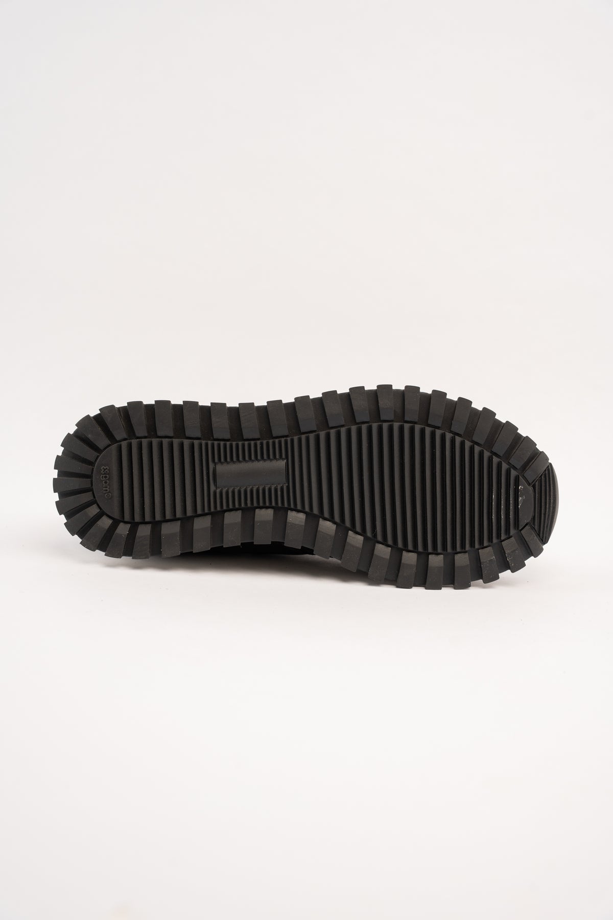 BLACK MIXED LEATHER EVERYDAY SNEAKER