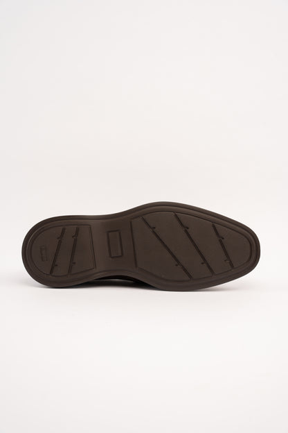 BROWN ELEGANT SUEDE LOAFER