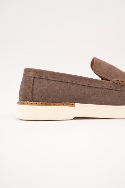 MOCHA HERITAGE SUEDE LOAFER