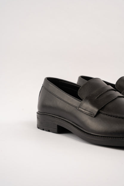 POINT BLACK LEATHER PENNY LOAFER