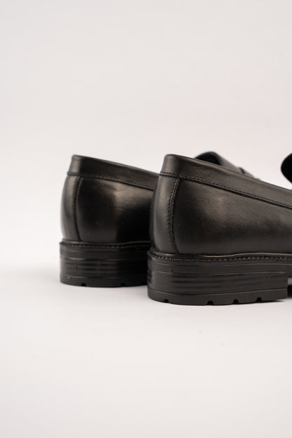POINT BLACK LEATHER PENNY LOAFER