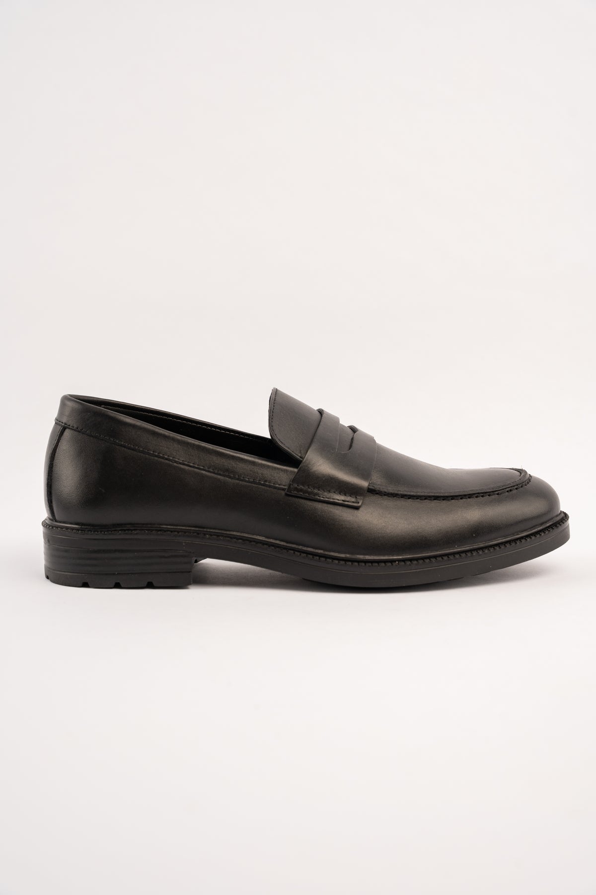 POINT BLACK LEATHER PENNY LOAFER