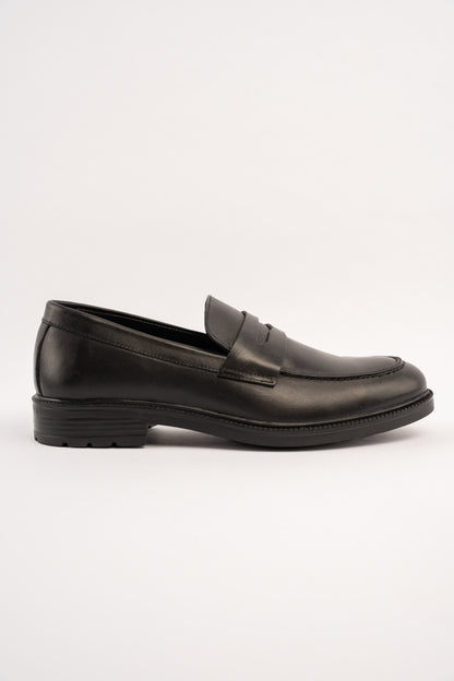 POINT BLACK LEATHER PENNY LOAFER