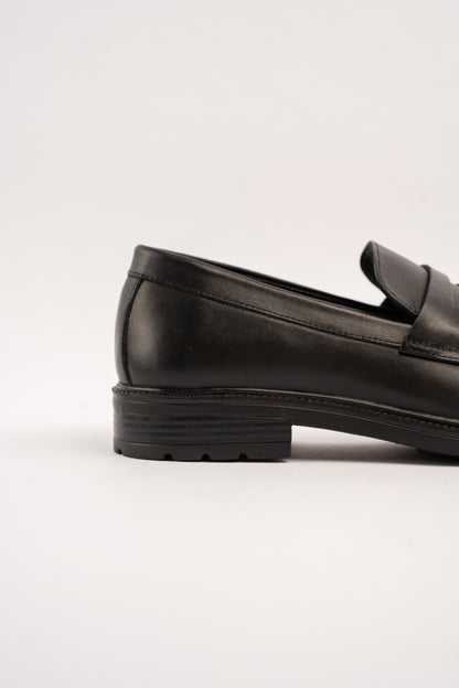 POINT BLACK LEATHER PENNY LOAFER