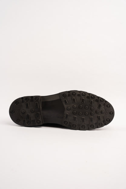 BROWN SUEDE DERBY SHOE