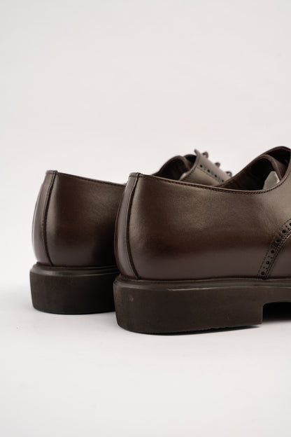 BROWN PREMIUM DERBY SHOE